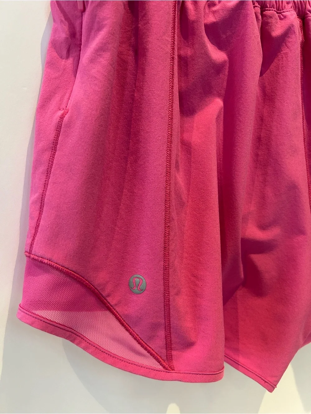 lululemon athletica Hot Pink Running Shorts